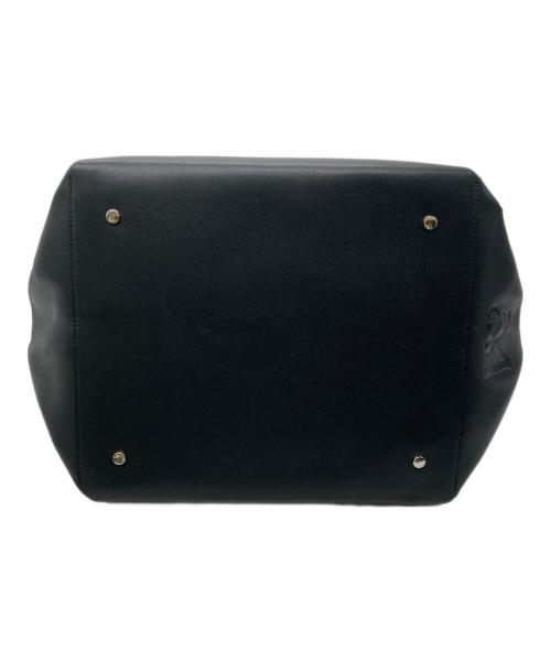 &MyuQ（アンドミューク）&MyuQ (アンドミューク) トートバッグ ブラックの古着・服飾アイテム