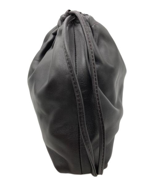 CELERI（セルリ）CELERI (セルリ) エコレザー巾着バッグ ブラウンの古着・服飾アイテム