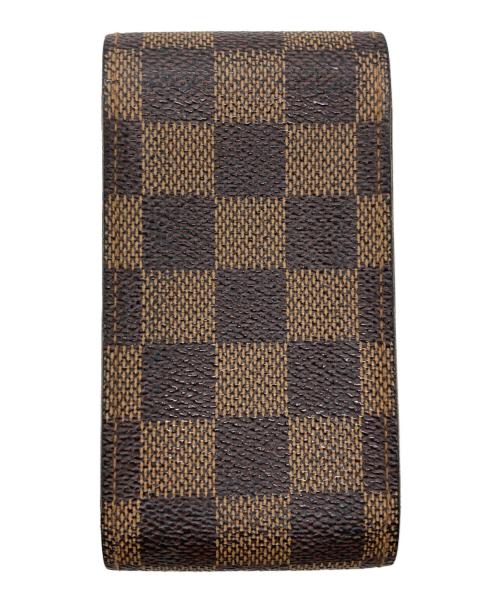 LOUIS VUITTON（ルイ ヴィトン）LOUIS VUITTON (ルイ ヴィトン) シガレットケース エテュイ・シガレット　ダミエ ブラウンの古着・服飾アイテム