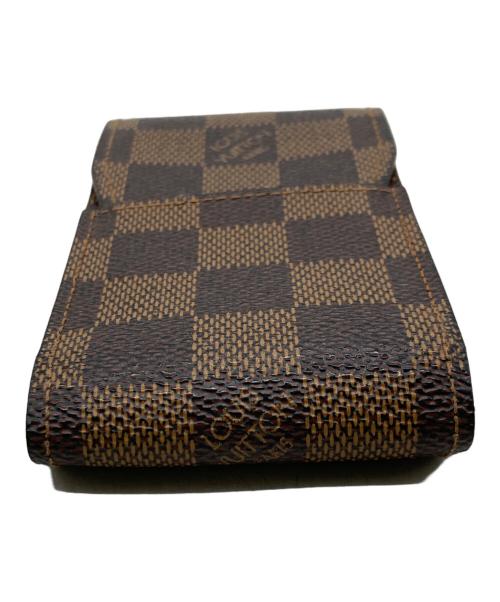 LOUIS VUITTON（ルイ ヴィトン）LOUIS VUITTON (ルイ ヴィトン) シガレットケース エテュイ・シガレット　ダミエ ブラウンの古着・服飾アイテム
