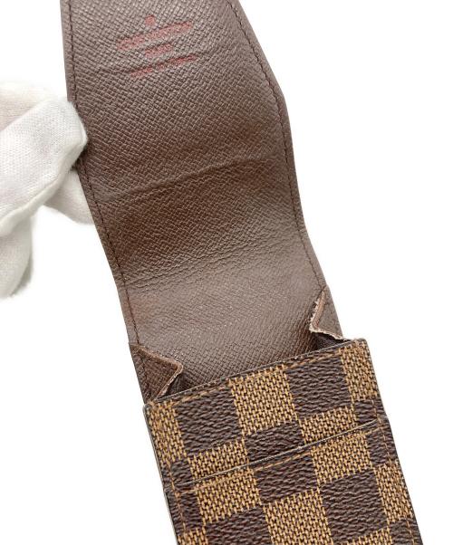 LOUIS VUITTON（ルイ ヴィトン）LOUIS VUITTON (ルイ ヴィトン) シガレットケース エテュイ・シガレット　ダミエ ブラウンの古着・服飾アイテム