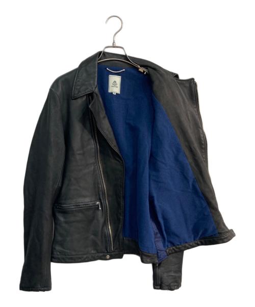 MANDO（マンドー）MANDO (マンドー) レザーライダースジャケット ブラック サイズ:2の古着・服飾アイテム