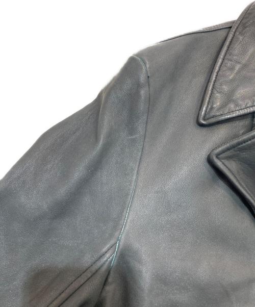 MANDO（マンドー）MANDO (マンドー) レザーライダースジャケット ブラック サイズ:2の古着・服飾アイテム