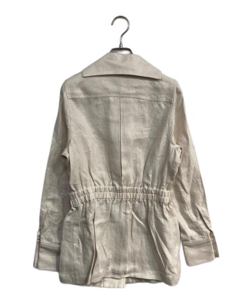 CABANA（カバナ）CABANA (カバナ) リネンジャケット アイボリー サイズ:Sの古着・服飾アイテム