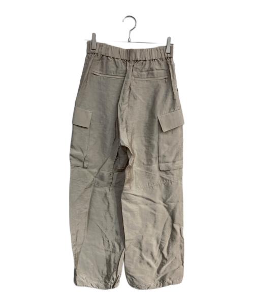 Noble（ノーブル）Noble (ノーブル) リンクルタフタイージーカーゴパンツ ベージュ サイズ:38の古着・服飾アイテム