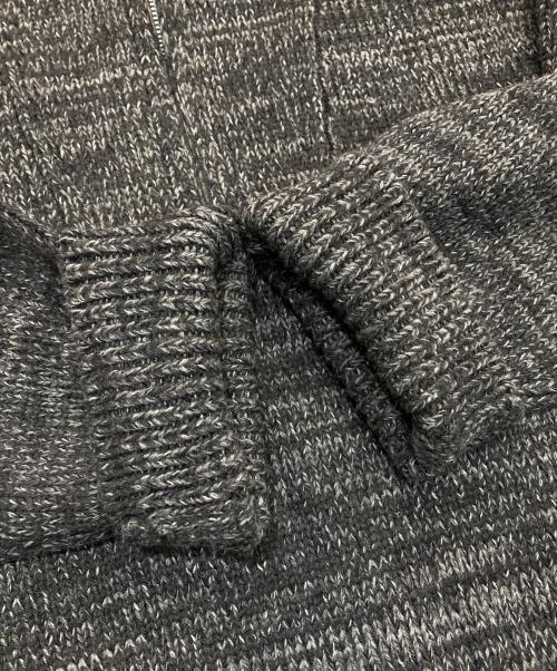 ETRE TOKYO（エトレトウキョウ）ETRE TOKYO (エトレトウキョウ) ミックスヤーンハーフジップニットプルオーバー　1224611029-0 グレー サイズ:Freeの古着・服飾アイテム