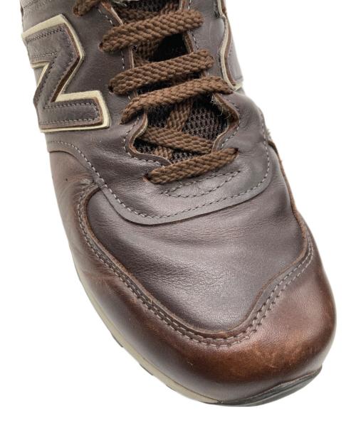 NEW BALANCE（ニューバランス）NEW BALANCE (ニューバランス) ローカットスニーカー ブラウン サイズ: UK 8 1/2の古着・服飾アイテム