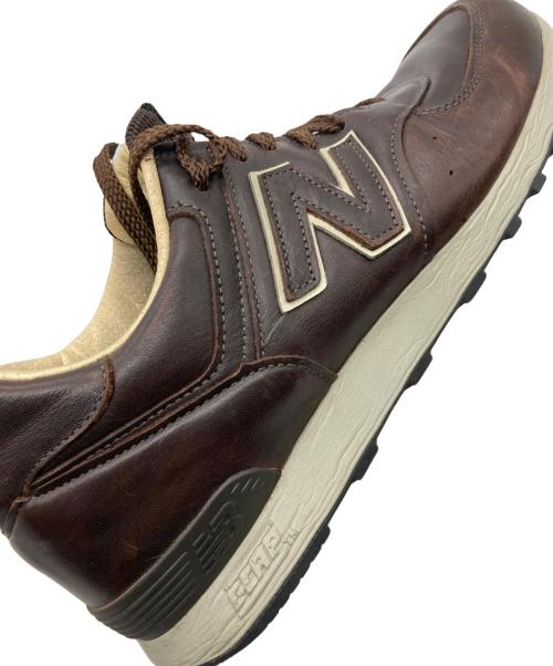 NEW BALANCE（ニューバランス）NEW BALANCE (ニューバランス) ローカットスニーカー ブラウン サイズ: UK 8 1/2の古着・服飾アイテム