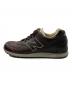NEW BALANCE (ニューバランス) ローカットスニーカー ブラウン サイズ: UK 8 1/2：10000円