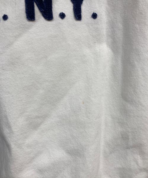 POLO RALPH LAUREN（ポロ・ラルフローレン）POLO RALPH LAUREN (ポロ・ラルフローレン) L.PLACID 1934CHAMPIONS ホッケーシャツ　90`s ホワイト サイズ:Lの古着・服飾アイテム