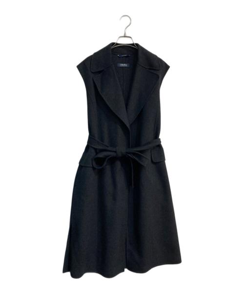 'S Max Mara（エスマックスマーラ）'S Max Mara (エスマックスマーラ) ウールジレコート　23927604336 チャコールグレー サイズ:40の古着・服飾アイテム