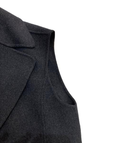 'S Max Mara（エスマックスマーラ）'S Max Mara (エスマックスマーラ) ウールジレコート　23927604336 チャコールグレー サイズ:40の古着・服飾アイテム