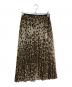 RED VALENTINO (レッドヴァレンティノ) レオパードプリントスカート　1RORAH256M5 ブラウン サイズ:38：18000円