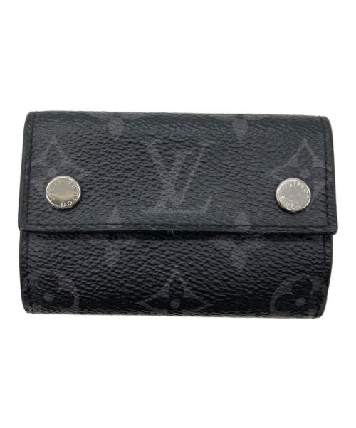 LOUIS VUITTON（ルイ ヴィトン）LOUIS VUITTON (ルイ ヴィトン) ディスカバリー コンパクトウォレット　モノグラム・エクリプス ブラックの古着・服飾アイテム