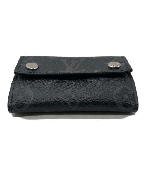 LOUIS VUITTON（ルイ ヴィトン）LOUIS VUITTON (ルイ ヴィトン) ディスカバリー コンパクトウォレット　モノグラム・エクリプス ブラックの古着・服飾アイテム