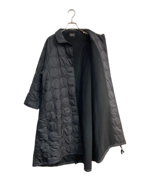 Mochi（モチ）mochi (モチ) stand fall collar coat (quilted)　ma20-co-02 ブラック サイズ:1の古着・服飾アイテム