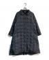 mochi（モチ）の古着「stand fall collar coat (quilted)　ma20-co-02」｜ブラック