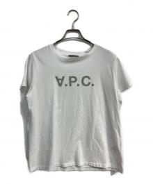 A.P.C.（アーペーセー）の古着「ロゴTシャツ」｜ホワイト