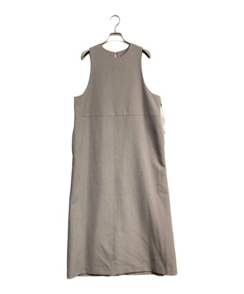 LOUNIE（ルーニー）LOUNIE (ルーニー) 千鳥ステッチAラインワンピース グレー サイズ:40 未使用品の古着・服飾アイテム