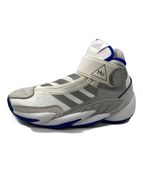 adidas（アディダス）adidas (アディダス) PHARRELL WILLIAMS (ファレルウィリアムス) ハイカットスニーカー ホワイト サイズ:26.5cmの古着・服飾アイテム