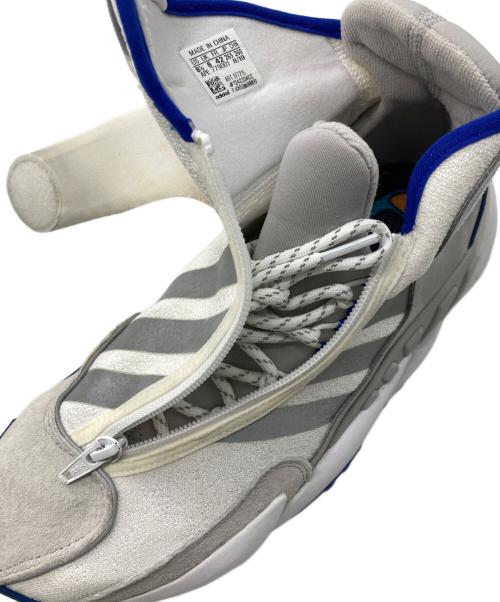 adidas（アディダス）adidas (アディダス) PHARRELL WILLIAMS (ファレルウィリアムス) ハイカットスニーカー ホワイト サイズ:26.5cmの古着・服飾アイテム