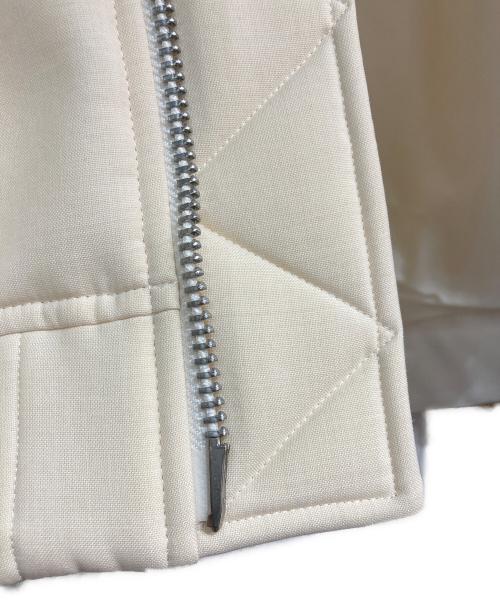 sacai（サカイ）sacai (サカイ) Suiting Bonding Blouson　 25SS　25-07634 アイボリー サイズ:1の古着・服飾アイテム