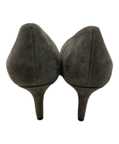 FABIO RUSCONI（ファビオルスコーニ）FABIO RUSCONI (ファビオルスコーニ) スウェードパンプス グレー サイズ:24cmの古着・服飾アイテム