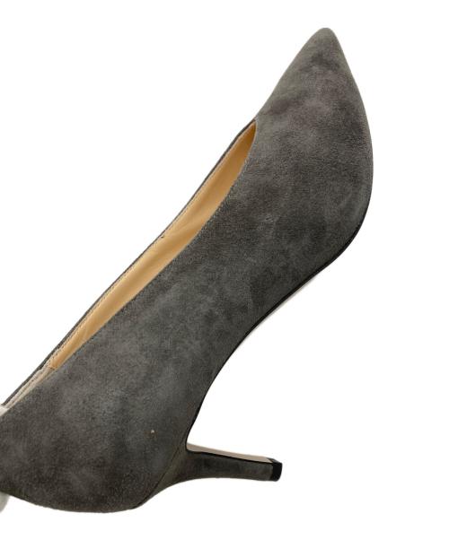 FABIO RUSCONI（ファビオルスコーニ）FABIO RUSCONI (ファビオルスコーニ) スウェードパンプス グレー サイズ:24cmの古着・服飾アイテム