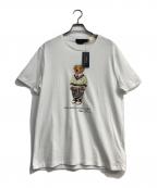 POLO RALPH LAURENポロ・ラルフローレン）の古着「ポロベアプリントTシャツ」｜ホワイト