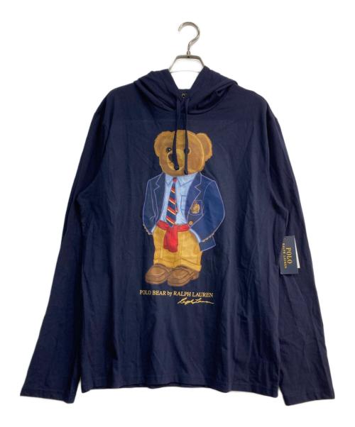 POLO RALPH LAUREN（ポロ・ラルフローレン）POLO RALPH LAUREN (ポロ・ラルフローレン) POLOベアパーカー ネイビー サイズ:Lの古着・服飾アイテム