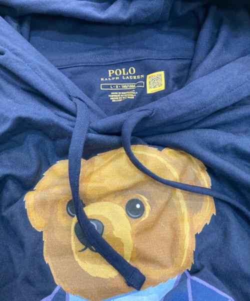 POLO RALPH LAUREN（ポロ・ラルフローレン）POLO RALPH LAUREN (ポロ・ラルフローレン) POLOベアパーカー ネイビー サイズ:Lの古着・服飾アイテム