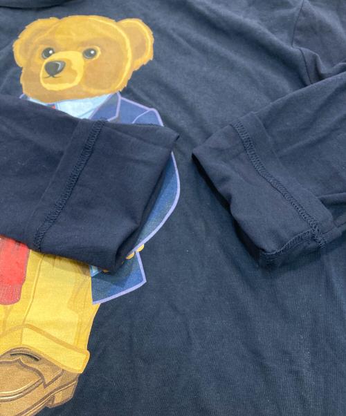 POLO RALPH LAUREN（ポロ・ラルフローレン）POLO RALPH LAUREN (ポロ・ラルフローレン) POLOベアパーカー ネイビー サイズ:Lの古着・服飾アイテム