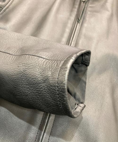 KADOYA（カドヤ）KADOYA (カドヤ) シングルライダースジャケット　EURUS　　K'S LEATHER&K'S PRODUCT ブラック サイズ:Mの古着・服飾アイテム