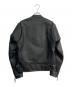KADOYA (カドヤ) シングルライダースジャケット　EURUS　　K'S LEATHER&K'S PRODUCT ブラック サイズ:M：31000円