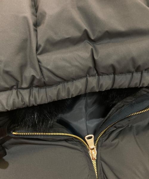 DEUXIEME CLASSE（ドゥーズィエム クラス）Deuxieme Classe (ドゥーズィエム クラス) フォックスファーフードダウンコート　18020500708030 ブラック サイズ:Freeの古着・服飾アイテム