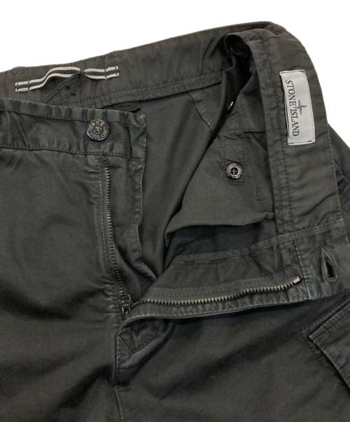 STONE ISLAND（ストーンアイランド）STONE ISLAND (ストーンアイランド) カーゴパンツ　K1S153100304  TYPE RE-T  ブラック サイズ:W32の古着・服飾アイテム