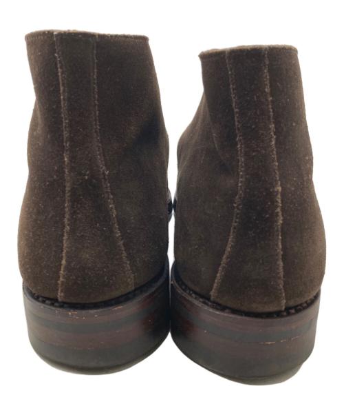 Crockett & Jones（クロケット＆ジョーンズ）Crockett & Jones (クロケット＆ジョーンズ) チャートシー スエード チャッカブーツ ブラウン サイズ:8Eの古着・服飾アイテム