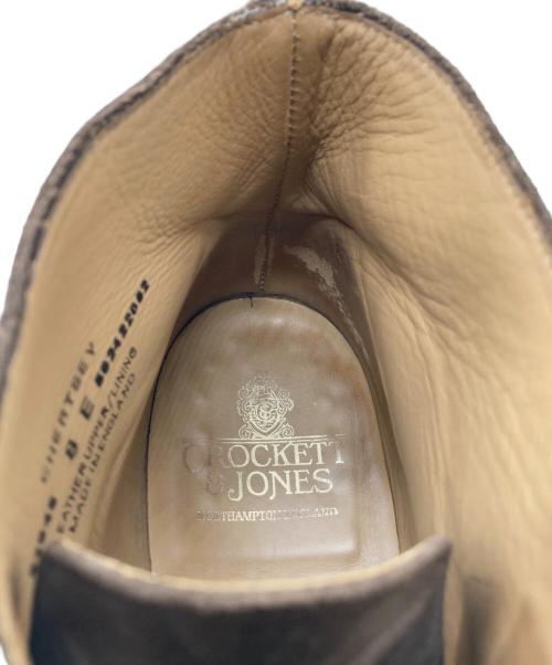 Crockett & Jones（クロケット＆ジョーンズ）Crockett & Jones (クロケット＆ジョーンズ) チャートシー スエード チャッカブーツ ブラウン サイズ:8Eの古着・服飾アイテム