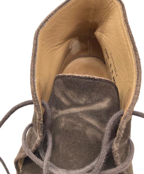 Crockett & Jones（クロケット＆ジョーンズ）Crockett & Jones (クロケット＆ジョーンズ) チャートシー スエード チャッカブーツ ブラウン サイズ:8Eの古着・服飾アイテム