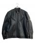 ALPHA（アルファ）の古着「シングルライダースジャケット　NA-359」｜ブラック