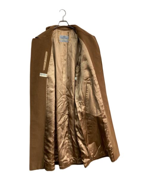Aquascutum（アクアスキュータム）Aquascutum (アクアスキュータム) カシミヤステンカラーコート ブラウン サイズ:38の古着・服飾アイテム