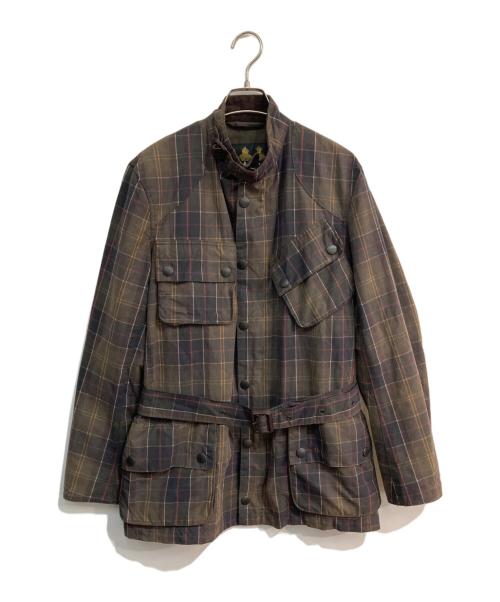 Barbour（バブアー）Barbour (バブアー) オイルドジャケット  tartan international　MWX0083TN11 ブラウン サイズ:Sの古着・服飾アイテム