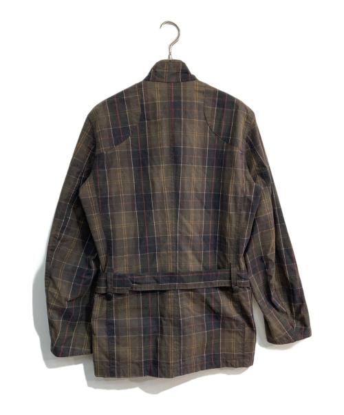 Barbour（バブアー）Barbour (バブアー) オイルドジャケット  tartan international　MWX0083TN11 ブラウン サイズ:Sの古着・服飾アイテム