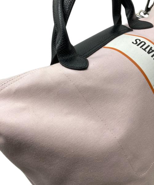 LONGCHAMP（ロンシャン）LONGCHAMP (ロンシャン) Shayne Oliver 2WAYバッグ ピンクの古着・服飾アイテム