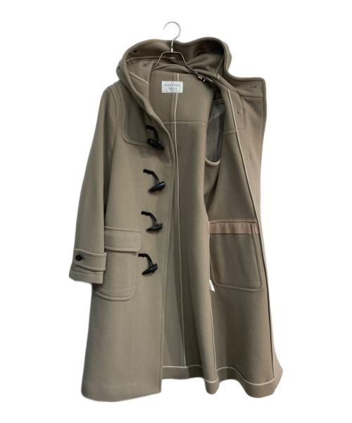 MACPHEE（マカフィー）MACPHEE (マカフィー) ウールメルトンダッフルコート ブラウン サイズ:38の古着・服飾アイテム