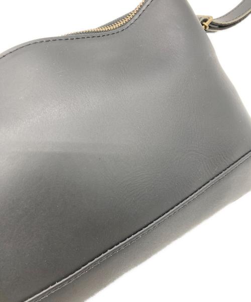 alto（アルト）alto (アルト) レザーショルダーバッグ ブラックの古着・服飾アイテム