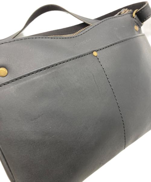 alto（アルト）alto (アルト) レザーショルダーバッグ ブラックの古着・服飾アイテム