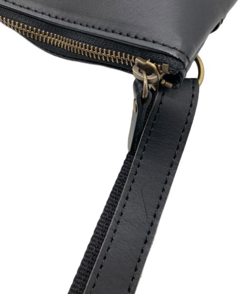 alto（アルト）alto (アルト) レザーショルダーバッグ ブラックの古着・服飾アイテム