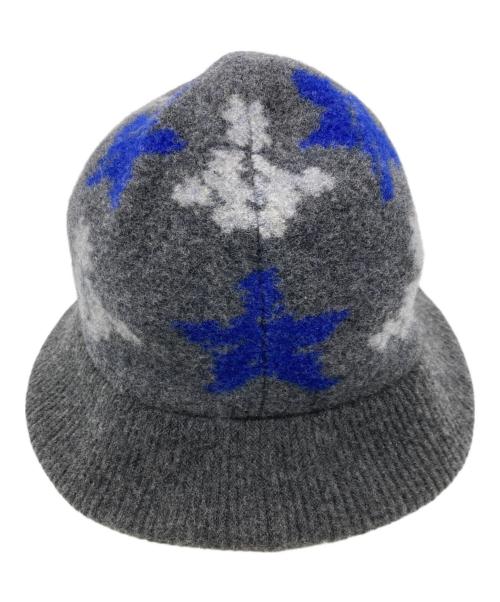 Vivienne Westwood（ヴィヴィアンウエストウッド）Vivienne Westwood (ヴィヴィアンウエストウッド) スクリブルORBスター バケットハット グレーの古着・服飾アイテム