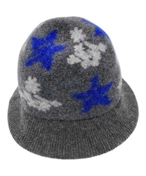 Vivienne Westwood（ヴィヴィアンウエストウッド）Vivienne Westwood (ヴィヴィアンウエストウッド) スクリブルORBスター バケットハット グレーの古着・服飾アイテム